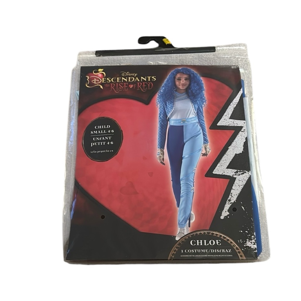 Disney Descendants 4 The Rise of Red Kids Costume